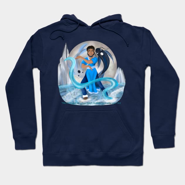 Katara Hoodie by KataMartArt